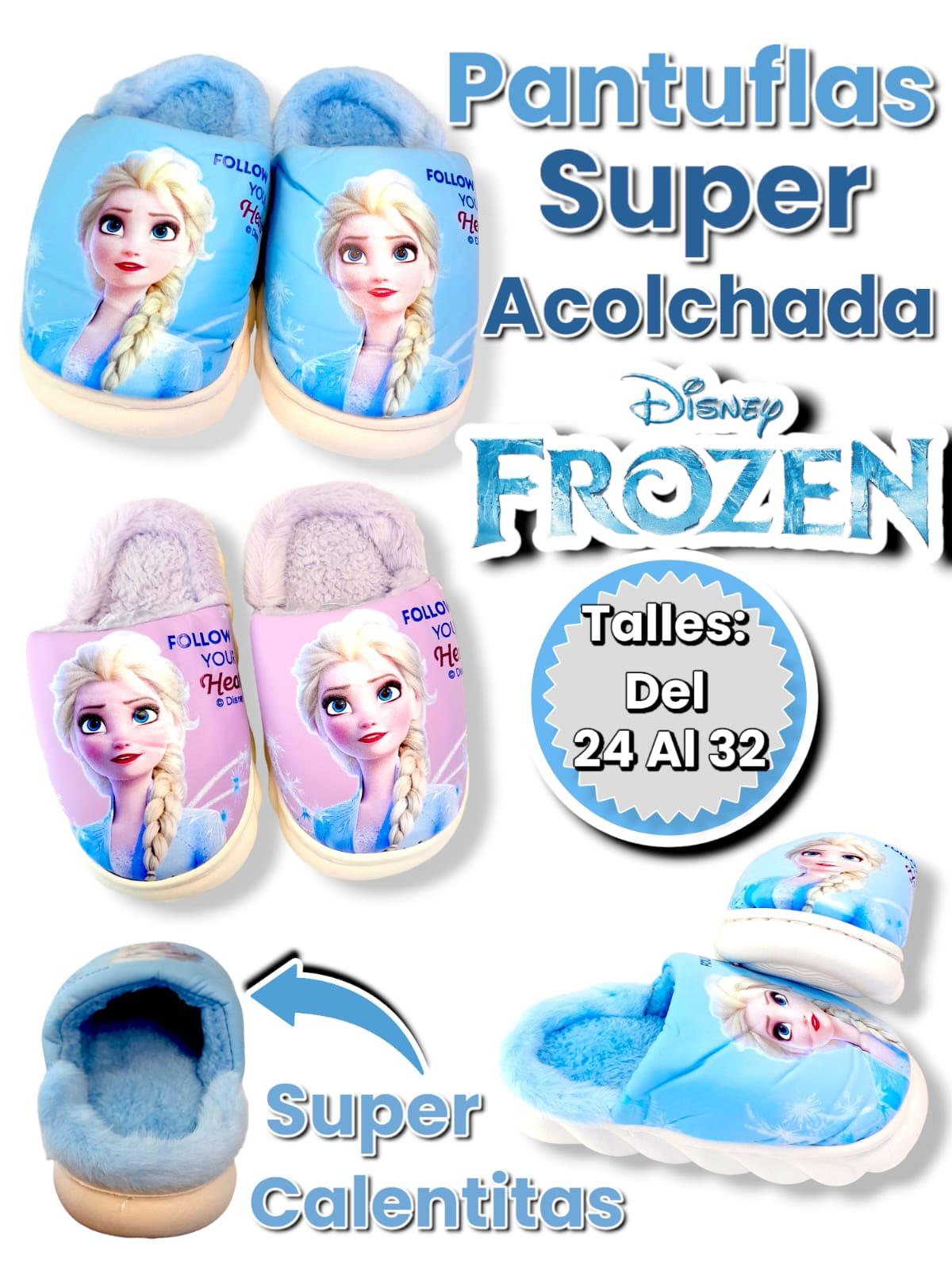 Pantufla Super Acolchadas Frozen 